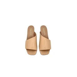 Scarpe di Maremma Ciabatta Artigianale In Pelle Nude*Donna Sandali & Ciabatte