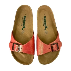 Scarpe di Maremma Ciabatta Bionatura Con Una Fascia Corallo*Donna Sandali & Ciabatte