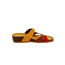 Scarpe di Maremma Ciabatta Bionatura Infradito Camoscio 2406*Donna Sandali & Ciabatte