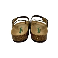 Scarpe di Maremma Ciabatta Bionatura Infradito In Nabuk Multi Militare*Donna Sandali & Ciabatte