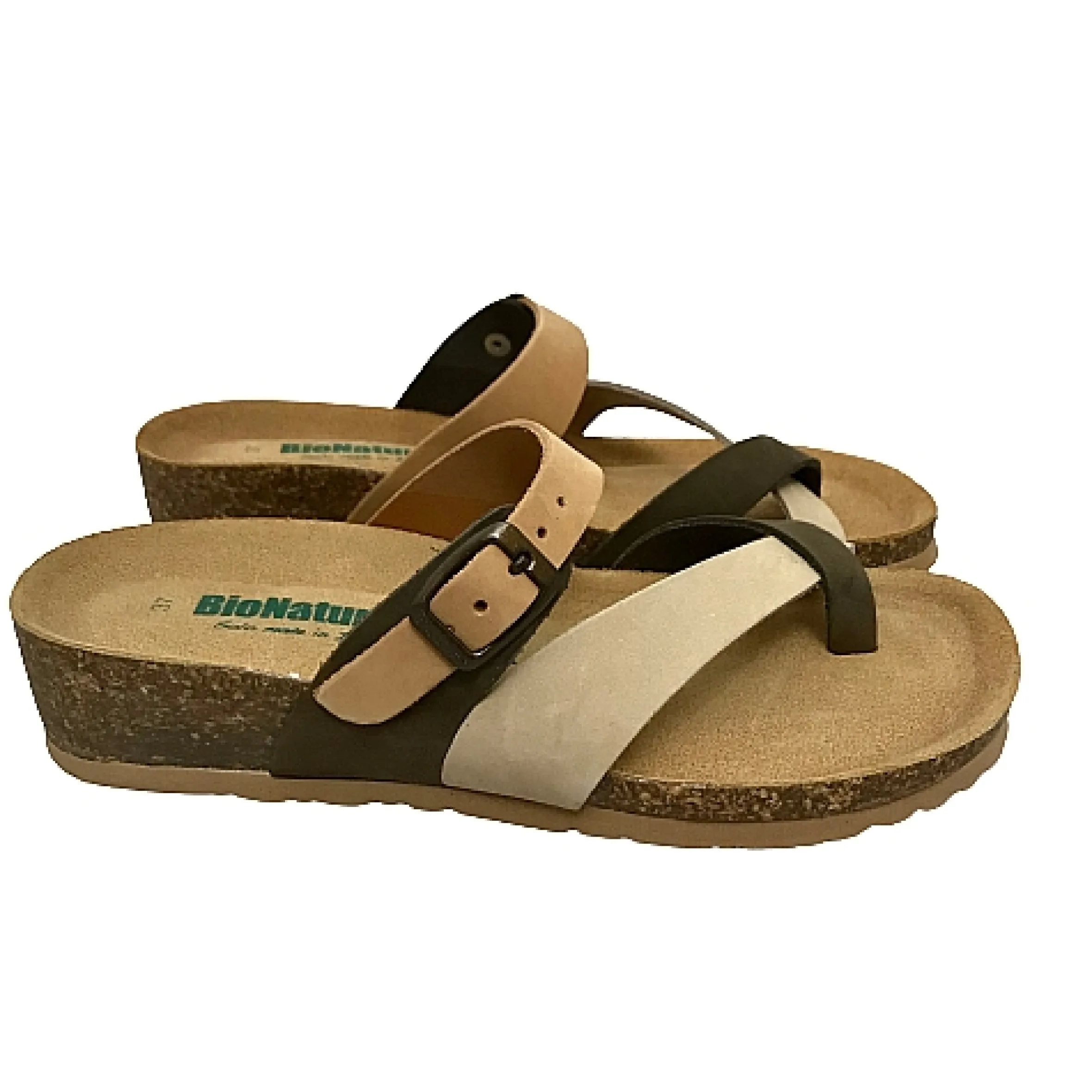Scarpe di Maremma Ciabatta Bionatura Infradito Multi Marrone*Donna Sandali & Ciabatte