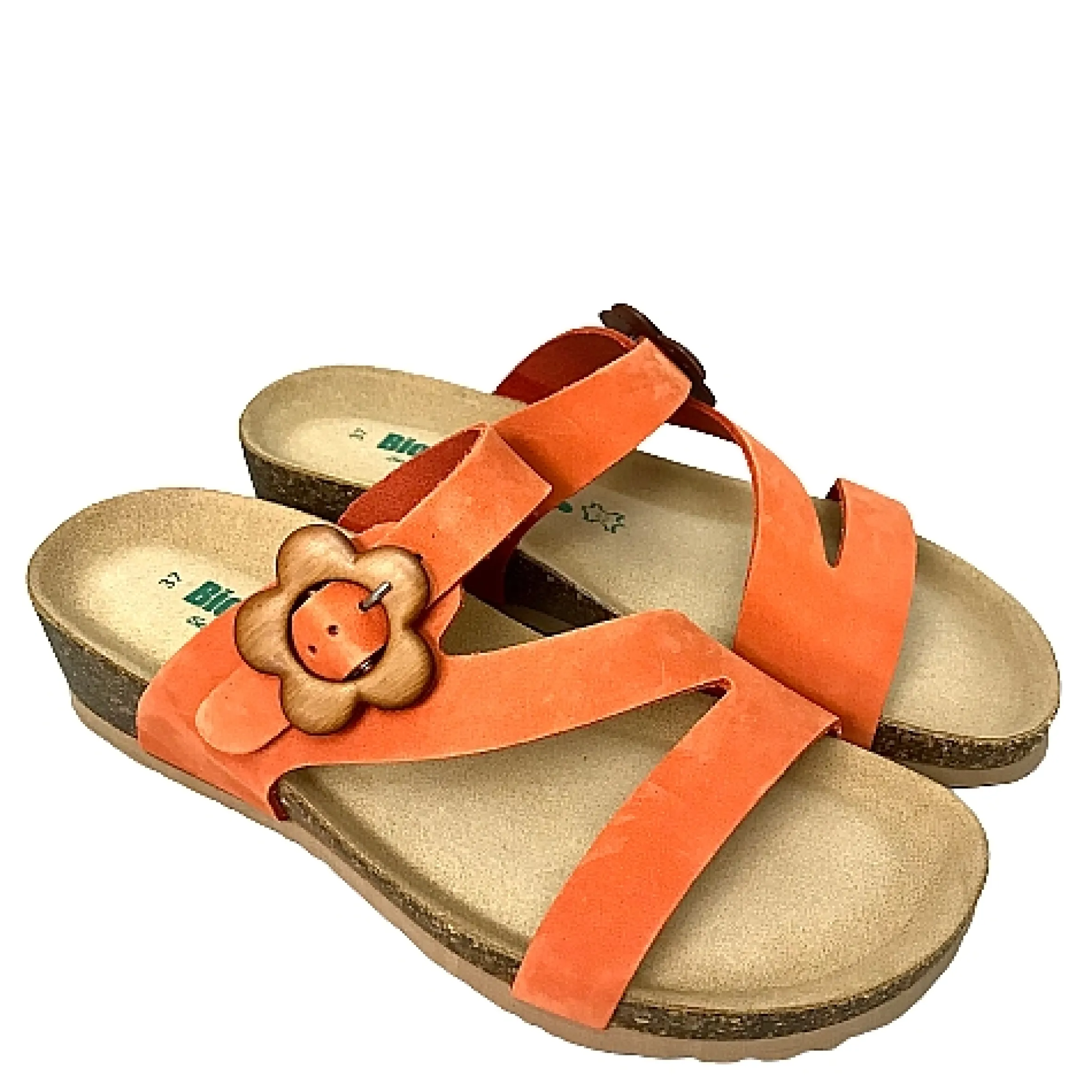 Scarpe di Maremma Ciabatta Bionatura Mandarino*Donna Sandali & Ciabatte