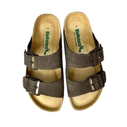 Scarpe di Maremma Ciabatta Bionatura Nabuk Testa Di Moro Vibram*Uomo Sandali & Ciabatte