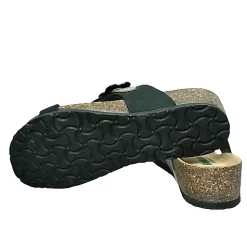 Scarpe di Maremma Ciabatta Bionatura Nera E Argento*Donna Sandali & Ciabatte