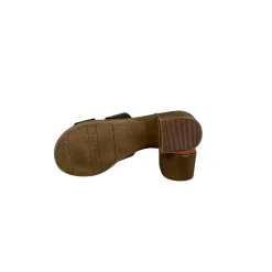 Scarpe di Maremma Ciabatta In Pelle Nera Mod. Hermes*Donna Sandali & Ciabatte