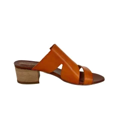 Scarpe di Maremma Ciabatta In Pelle Tuffata Arancio*Donna Sandali & Ciabatte