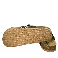 Scarpe di Maremma Ciabatta Infradito Bionatura In Pelle Animalier Bassa*Donna Sandali & Ciabatte