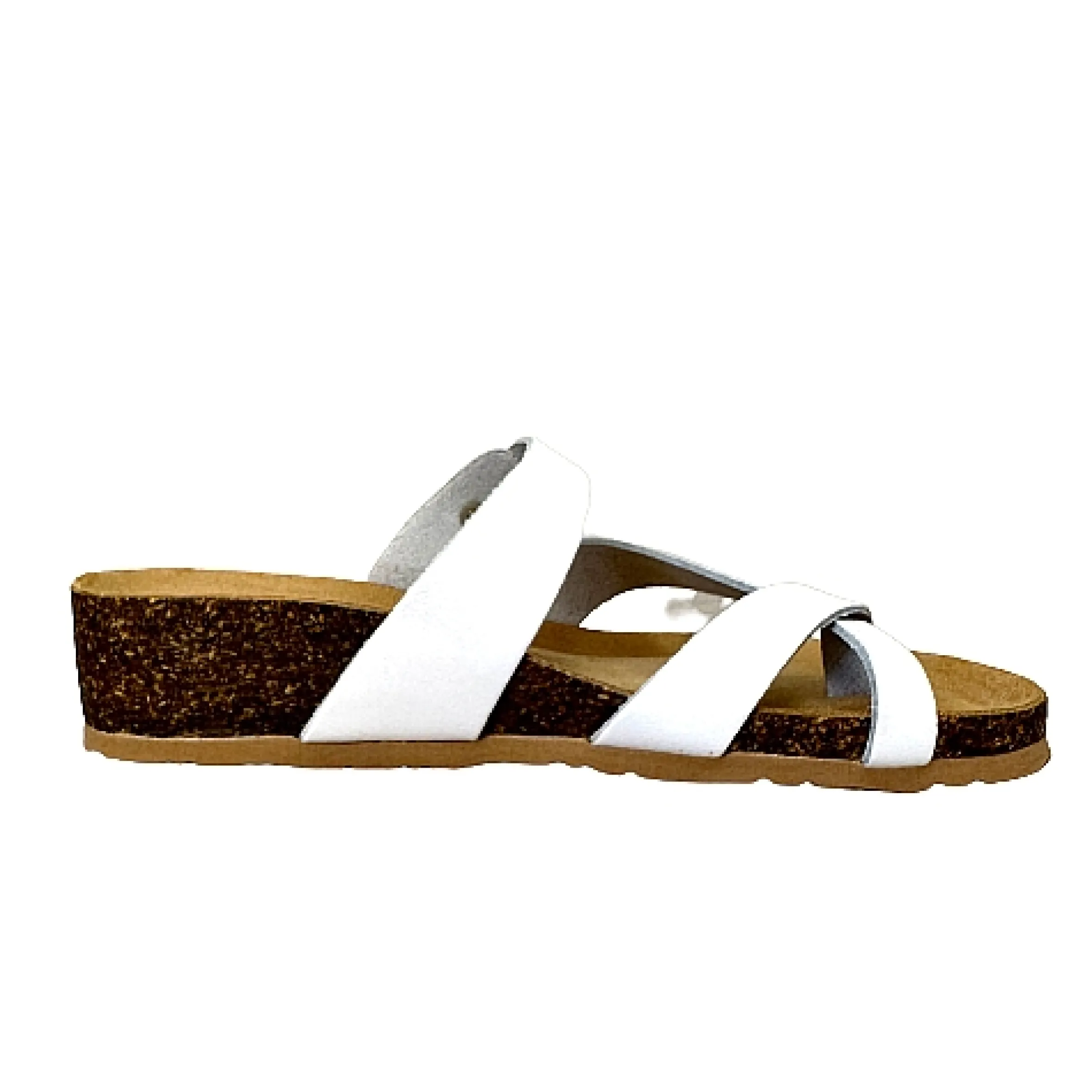 Scarpe di Maremma Ciabatta Infradito Bionatura In Pelle Bianca*Donna Sandali & Ciabatte