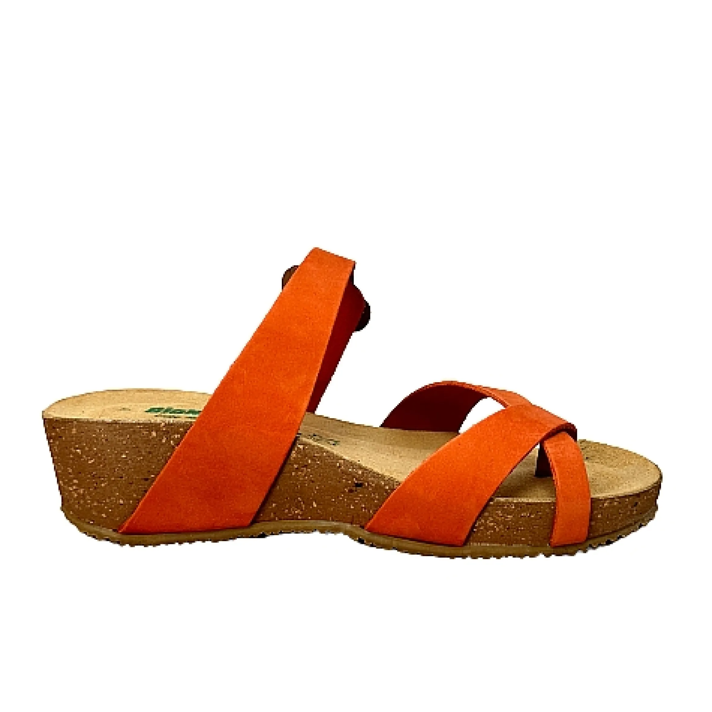 Scarpe di Maremma Ciabatta Infradito Bionatura In Nabuk Arancione*Donna Sandali & Ciabatte