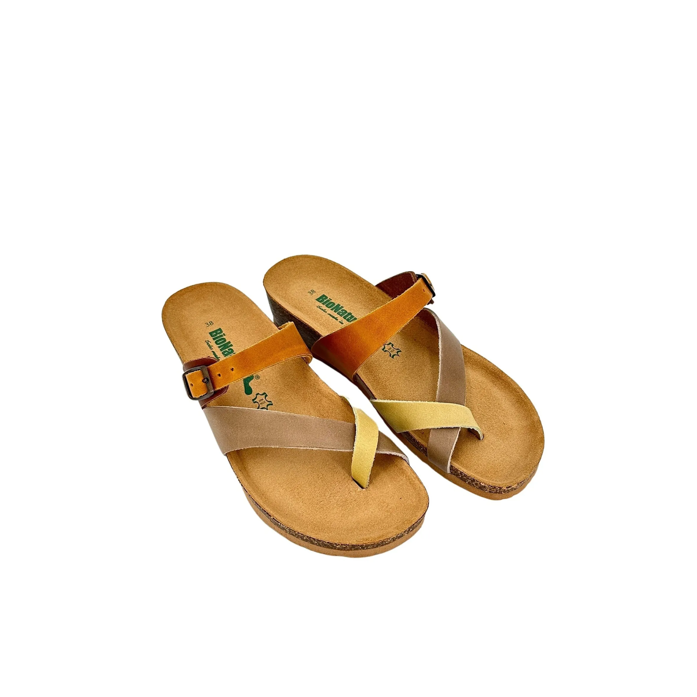Scarpe di Maremma Ciabatta Infradito Bionatura Multi 2403*Donna Sandali & Ciabatte