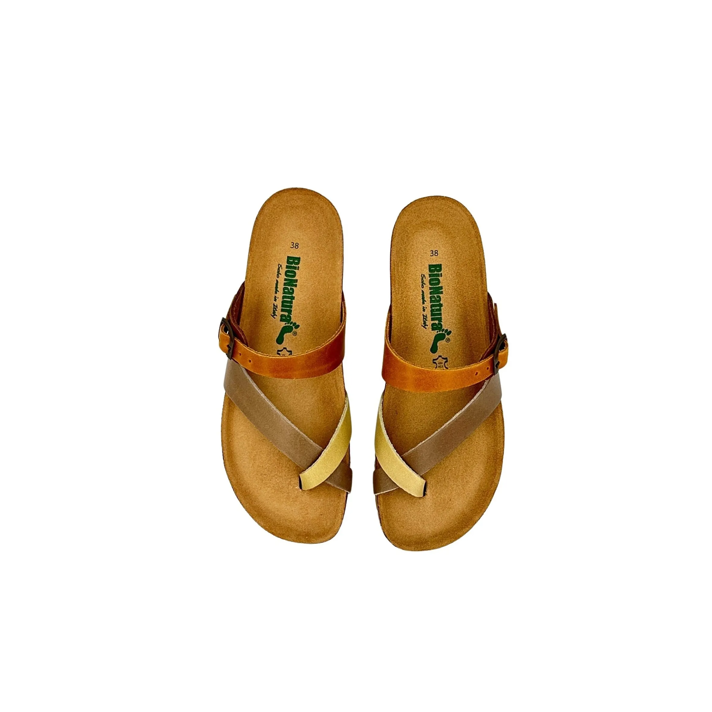 Scarpe di Maremma Ciabatta Infradito Bionatura Multi 2403*Donna Sandali & Ciabatte