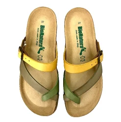 Scarpe di Maremma Ciabatta Infradito Bionatura Multi Verde*Donna Sandali & Ciabatte