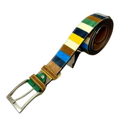 Scarpe di Maremma Cintura Artigianale In Nabuk Mix10* Multicolore