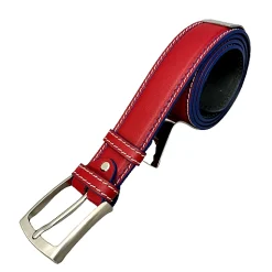 Scarpe di Maremma Cintura Artigianale In Pelle Con Cuciture A Contrasto B42* Classiche