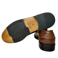 Scarpe di Maremma College Cucito Blake Cuoio Sfumato*Uomo Mocassini