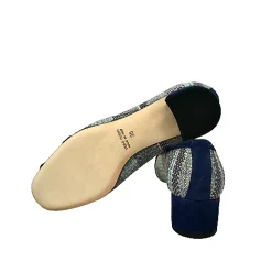 Scarpe di Maremma Decollete Blu Con Catena*Donna Ballerine