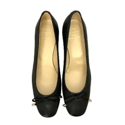 Scarpe di Maremma Decollete In Pelle Nero*Donna Ballerine