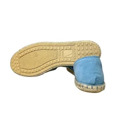 Scarpe di Maremma Espadrillas Artigianali In Camoscio Verbenas Celesti*Donna Scarpe Sportive