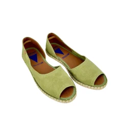 Scarpe di Maremma Espadrillas Artigianali In Camoscio Verbenas Verde Salvia*Donna Scarpe Sportive