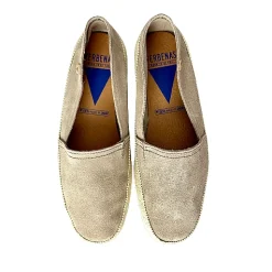 Scarpe di Maremma Espadrillas Artigianali In Camoscio Verbenas Grigie*Donna Scarpe Sportive