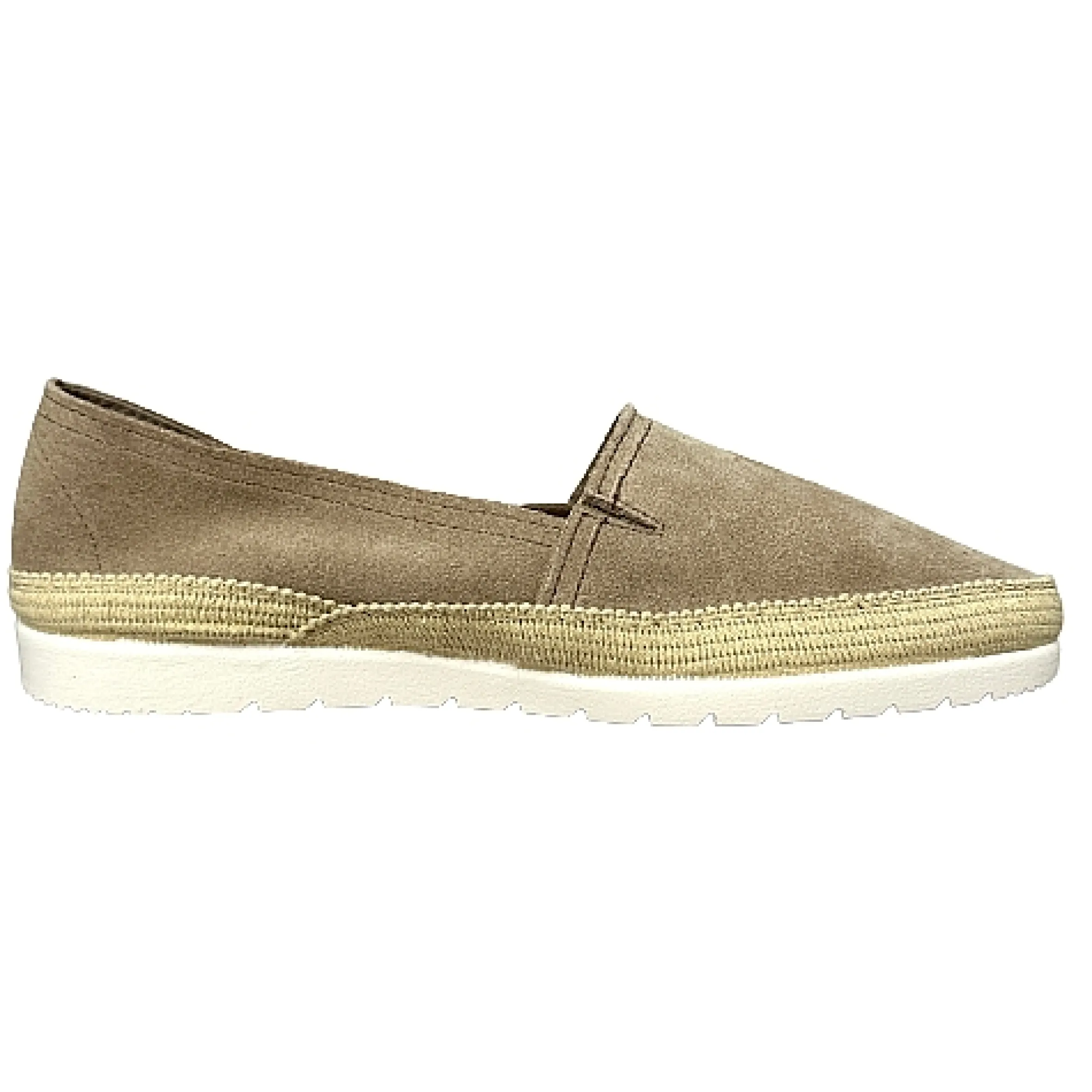 Scarpe di Maremma Espadrillas Artigianali In Camoscio Verbenas Grigie*Donna Scarpe Sportive