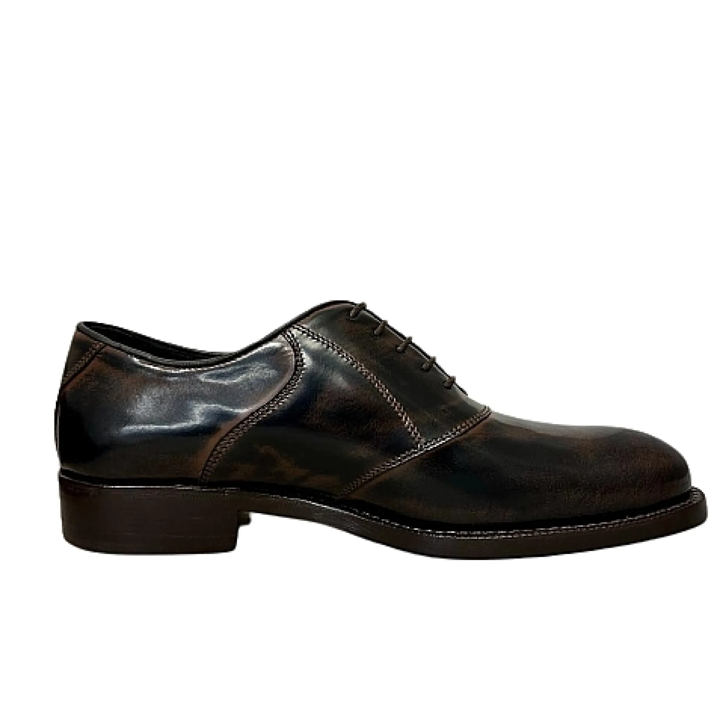 Scarpe di Maremma Francesina Fatta A Mano Abrasivata Luxury Collection*Uomo Stringate