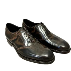 Scarpe di Maremma Francesina Fatta A Mano Abrasivata Luxury Collection*Uomo Stringate