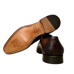 Scarpe di Maremma Francesina Sfumata A Mano Testa Di Moro Cucita Blake*Uomo Stringate