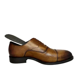 Scarpe di Maremma Francesina Sfumata A Mano Marrone Cucita Blake*Uomo Stringate