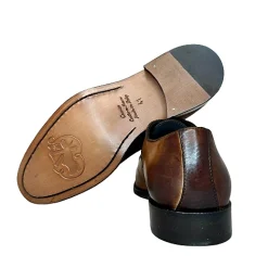 Scarpe di Maremma Francesina Sfumata A Mano Marrone Cucita Blake*Uomo Stringate