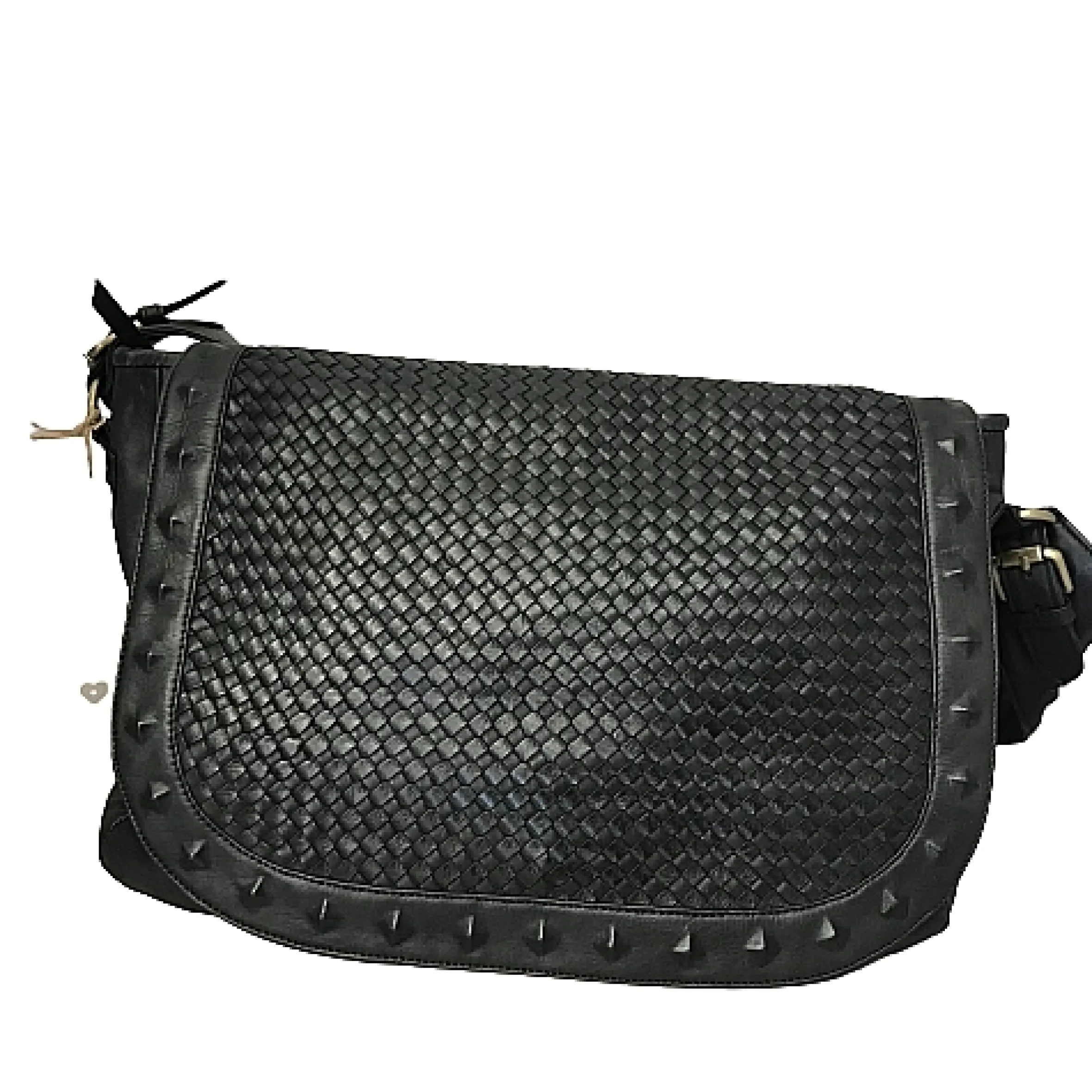 Scarpe di Maremma Grande Borsa Artigianale Con Patta Intrecciata*Donna Borse Morbide