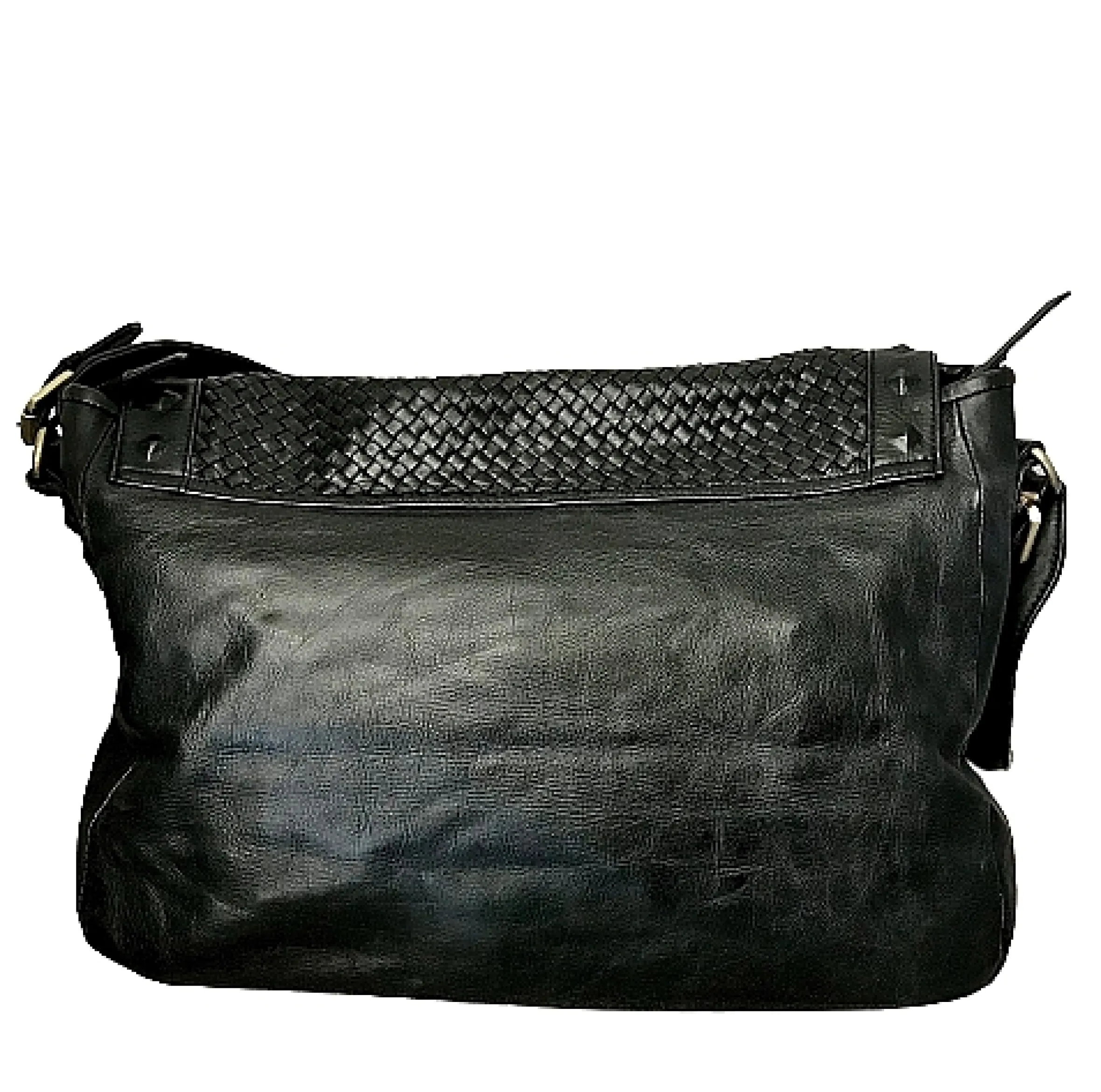 Scarpe di Maremma Grande Borsa Artigianale Con Patta Intrecciata*Donna Borse Morbide