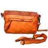 Scarpe di Maremma Grande Pochette Artigianale In Pelle Intrecciata*Donna Borse Morbide