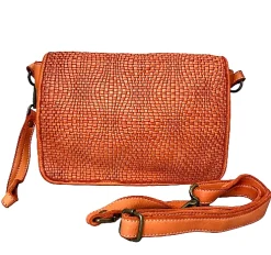 Scarpe di Maremma Grande Pochette Artigianale In Pelle Intrecciata*Donna Borse Morbide