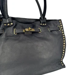 Scarpe di Maremma Kate Shopper Con Borchiette*Donna Borse Morbide