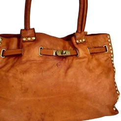 Scarpe di Maremma Kate Shopper Con Borchiette*Donna Borse Morbide