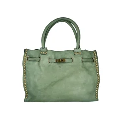 Scarpe di Maremma Kate Shopper Con Borchiette*Donna Borse Morbide