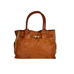 Scarpe di Maremma Kate Shopper Con Borchiette*Donna Borse Morbide