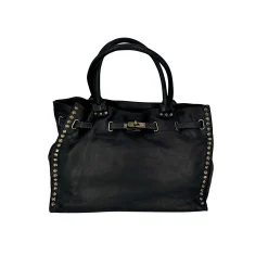 Scarpe di Maremma Kate Shopper Con Borchiette*Donna Borse Morbide