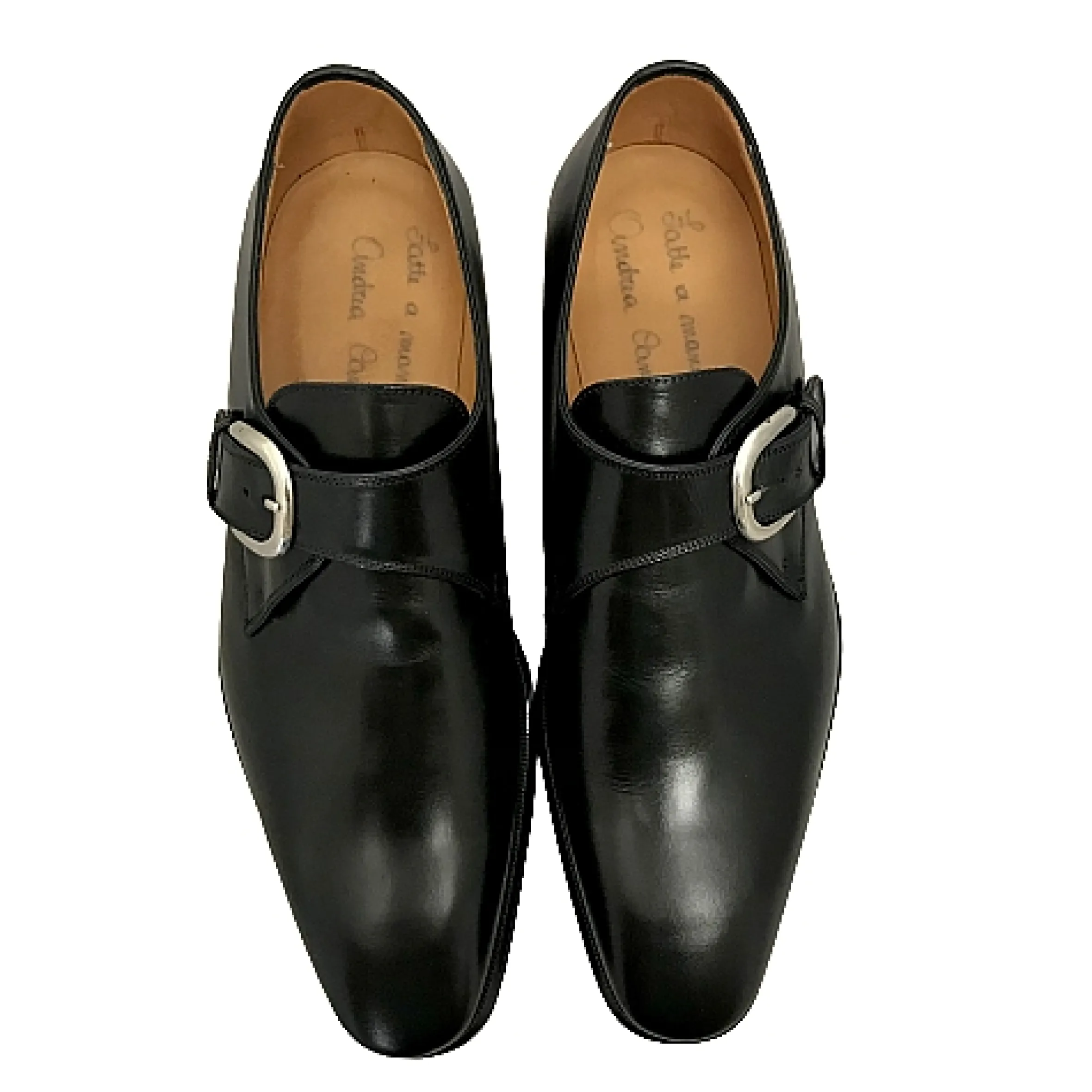 Scarpe di Maremma Liscia Con Fibbia*Uomo Fibbie