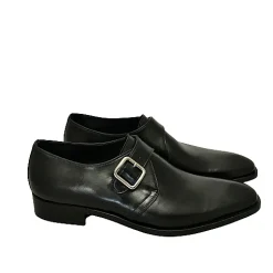 Scarpe di Maremma Liscia Con Fibbia*Uomo Fibbie