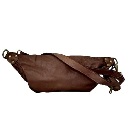 Scarpe di Maremma Marsupio Artigianale In Pelle Intrecciata Con Portamonete*Donna Borse Morbide