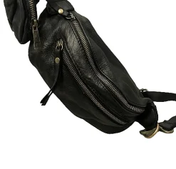 Scarpe di Maremma Marsupio Artigianale In Pelle Lavata Con Portamonete*Donna Borse Morbide