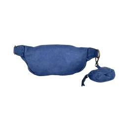 Scarpe di Maremma Marsupio Artigianale In Pelle Lavata Con Portamonete*Donna Borse Morbide
