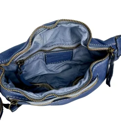 Scarpe di Maremma Marsupio Artigianale In Pelle Lavata Con Portamonete*Donna Borse Morbide