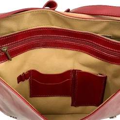 Scarpe di Maremma Messenger Classica Artigianale Rossa*Uomo Borsetti