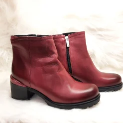 Scarpe di Maremma Mezzo Tronchetto Rosso*Donna Tronchetti