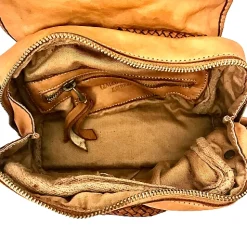 Scarpe di Maremma Mini Bag Artigianale A Tracolla In Pelle Intrecciata*Donna Borse Morbide
