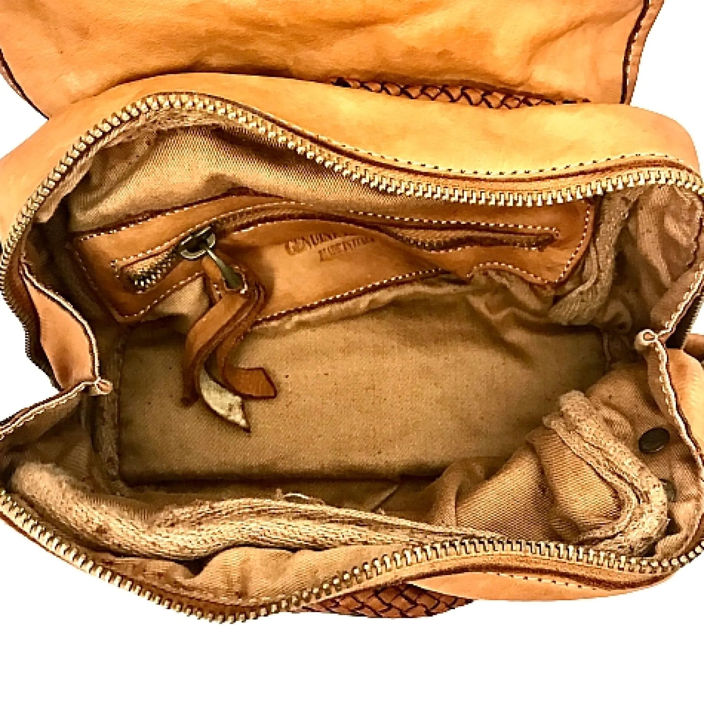Scarpe di Maremma Mini Bag Artigianale A Tracolla In Pelle Intrecciata*Donna Borse Morbide
