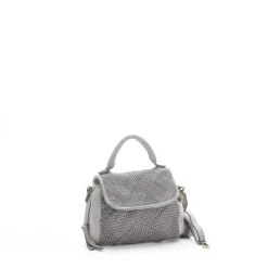 Scarpe di Maremma Mini Bag Artigianale A Tracolla In Pelle Intrecciata*Donna Borse Morbide